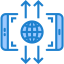 Globe grid icon 64x64