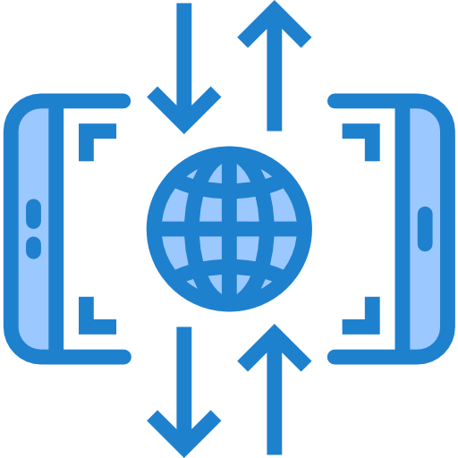 Globe grid icon