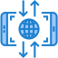 Globe grid icon 64x64
