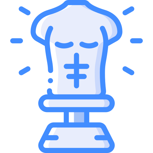 Boxing machine icon