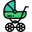 Baby carriage icon 64x64