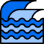 Wave icon 64x64