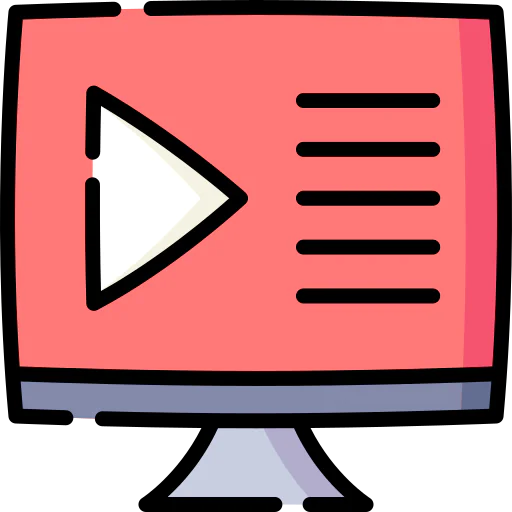 Video player icon