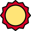 Sun icon 64x64