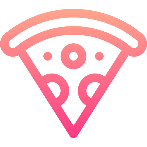 Pizza slice icon