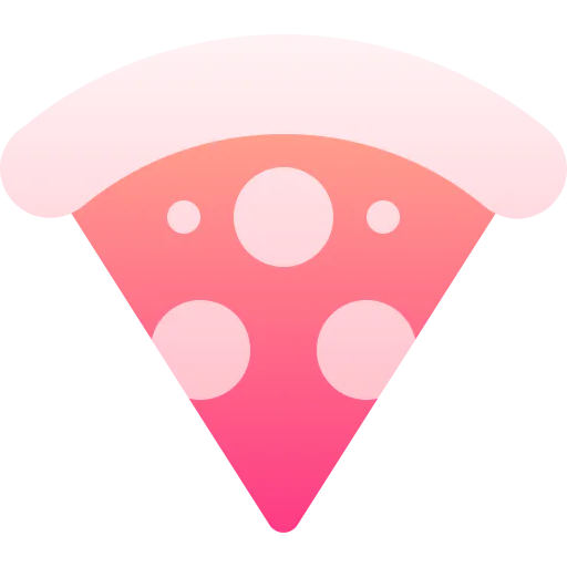 Pizza slice icon