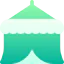 Цирковая палатка иконка 64x64