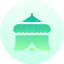 Цирковая палатка иконка 64x64