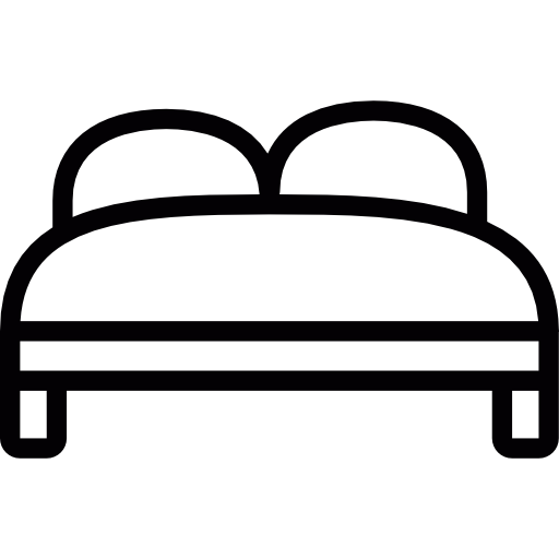 Double bed icon