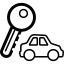 Rent a car  icon 64x64