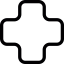 Gamepad Cross Symbol 64x64
