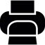 Printer with File Symbol 64x64