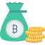 Money bag icon 64x64