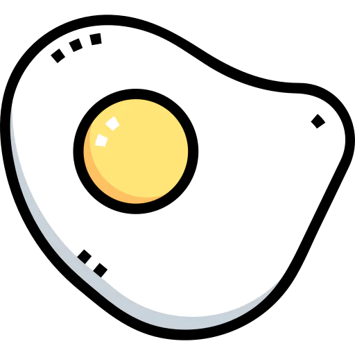 Fried egg icon