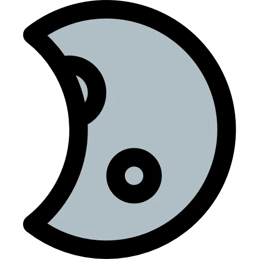 Half moon icon