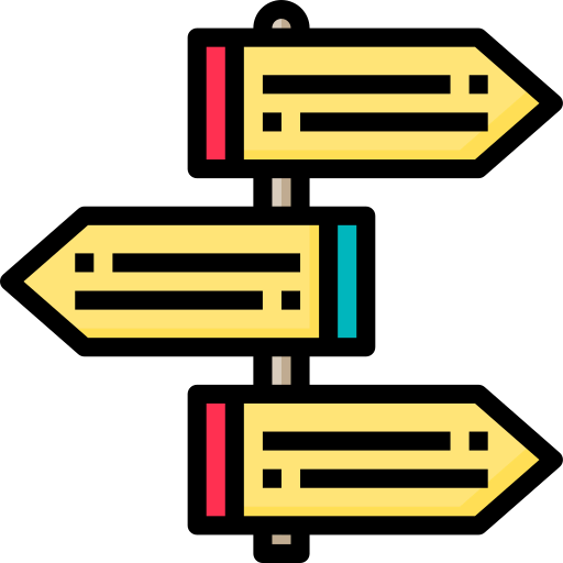 Signpost icon