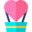 Hot air balloon icon 64x64