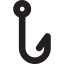 Fishing Hook Symbol 64x64