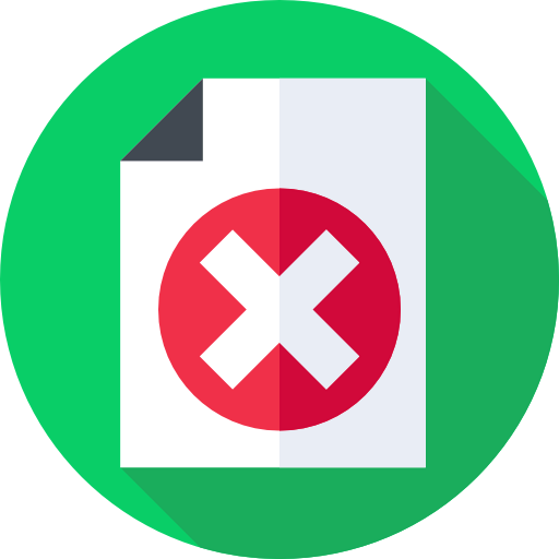 Deleted icon