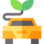 Hybrid car icon 64x64