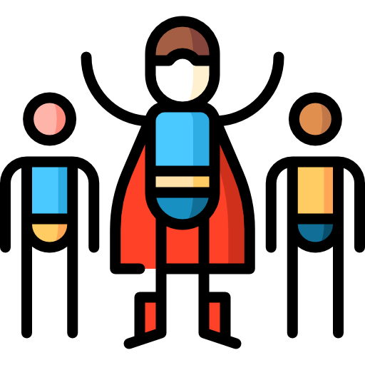 Superhero icon