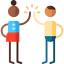High five icon 64x64