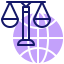 International law icon 64x64