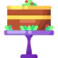 Wedding cake icon 64x64
