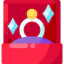 Diamond ring icon 64x64