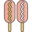 Corn dog icône 64x64