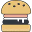 Burger アイコン 64x64