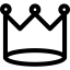 Royal crown of basic simple design Symbol 64x64