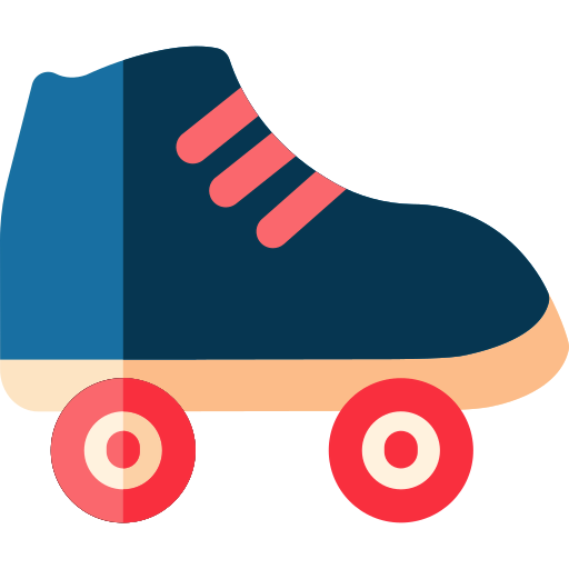 Roller skates icon