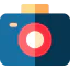 Photo camera icon 64x64