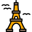 Eiffel tower Symbol 64x64