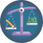 Balancing scale icon 64x64