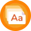 Font icon 64x64