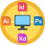 Graphic design software アイコン 64x64