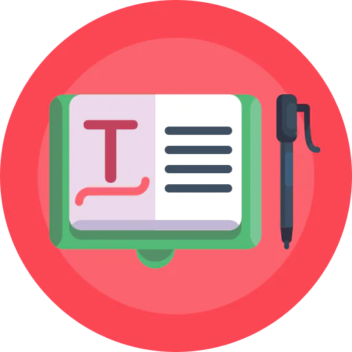 Text formatting icon