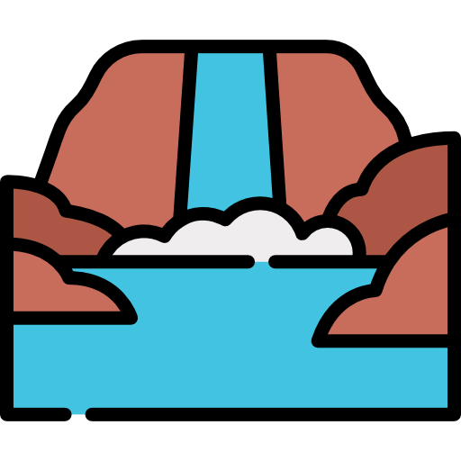 Waterfall icon
