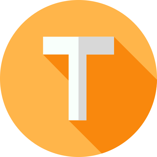 T icon