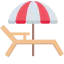 Beach chair ícono 64x64