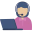 Customer service agent 상 64x64