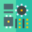 Motherboard Symbol 64x64