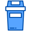 Rubbish bin icon 64x64