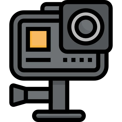 Action camera icon