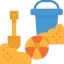 Sand bucket іконка 64x64