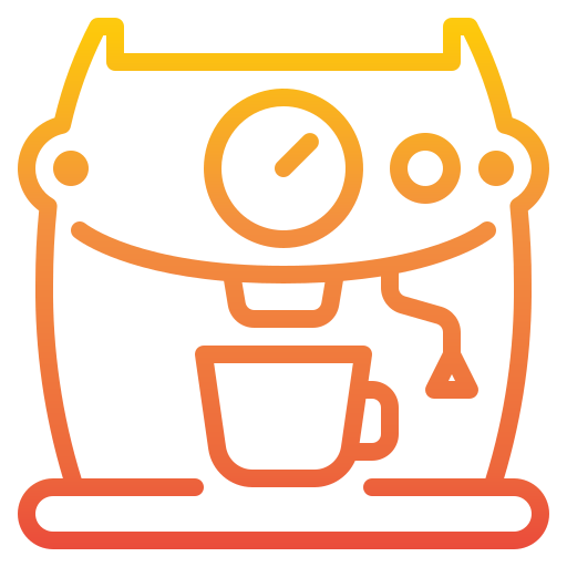 Coffee machine icon