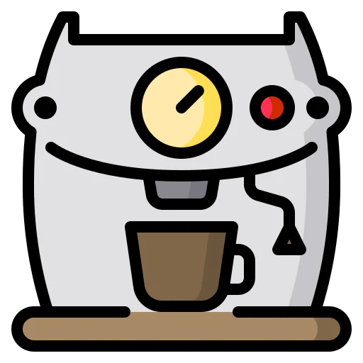 Coffee machine icon