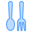 Spoon and fork Ikona 64x64